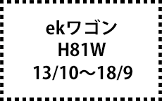 H81W　13/10（14/9）～18/9