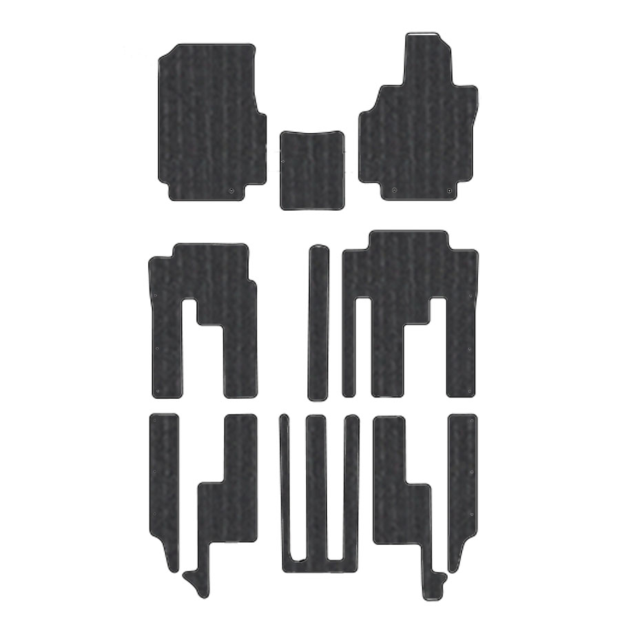 フロアマット　日産　NISSAN　セレナ　福祉車　C28　車イス1名サード仕様のみ適合　R4/12～　カーマット　抗菌　抗ウイルス　消臭　エコノミータイプ