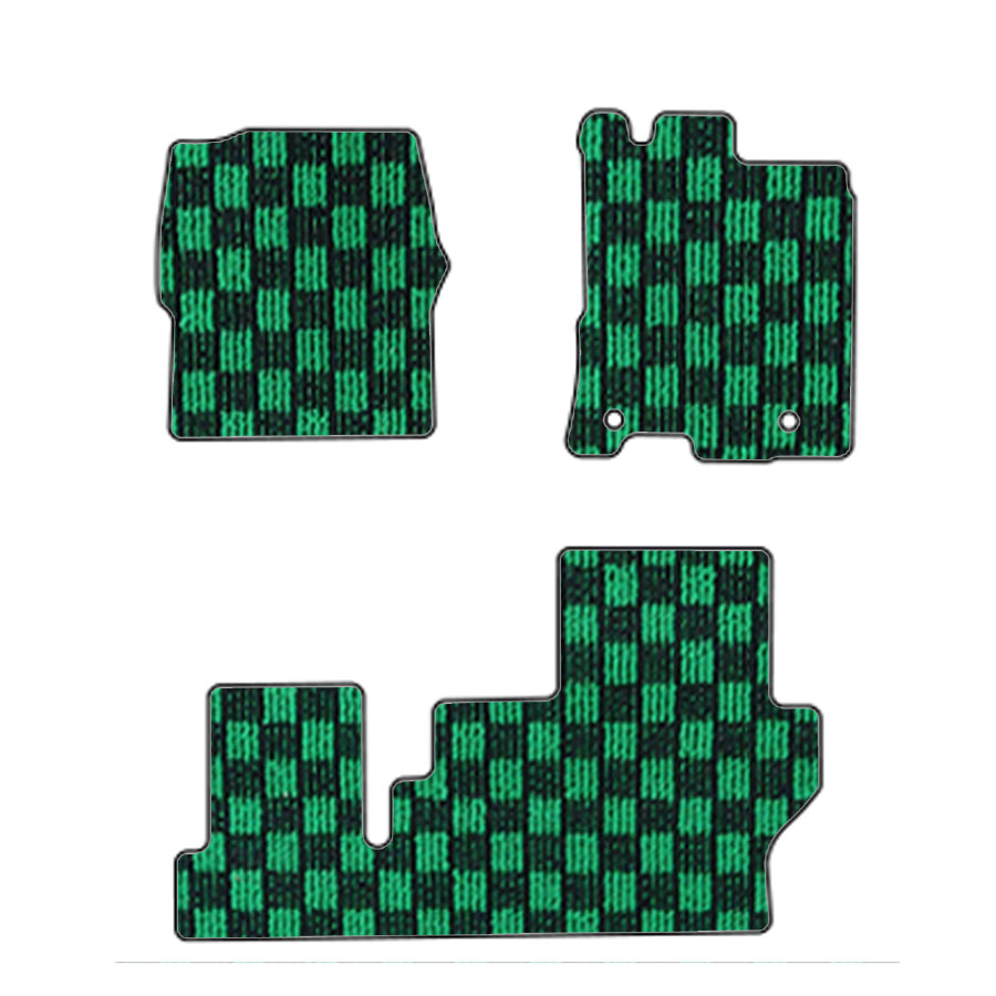 フロアマット　ダイハツ　DAIHATSU　タント/カスタム　福祉車　LA600/610S　H25/10～R1/7　カーマット　抗菌　抗ウイルス　消臭　　エクセレントタイプ